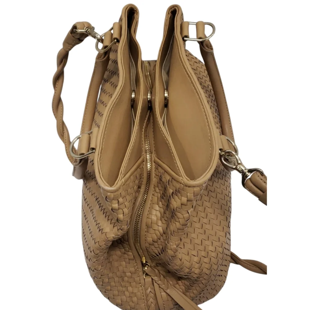Helen Kaminski Woven Leather‎ Shoulder Bag